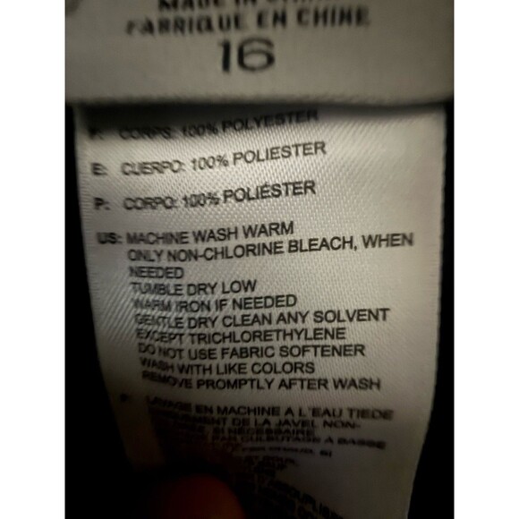 Adidas Climalite Shorts Womens 16 Flat Front Zip Black And Gray Pockets Active - Picture 11 of 12